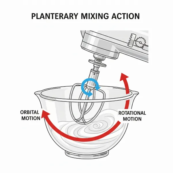 Planetary Mixing Action Explained: Why It Matters for Perfect Baking